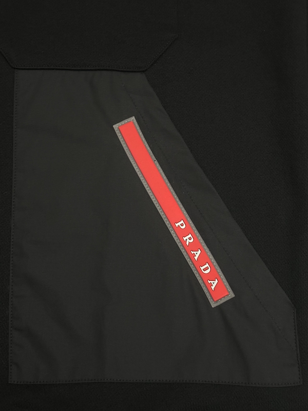 ブランドパーカー素材ディテール